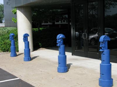 Young and Franklin Enterance